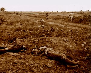 Leichen deutscher Soldaten, ca. 1914-1918