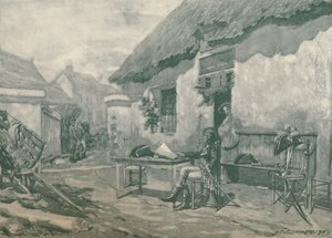 Bonaparte auf dem Weg von Paris nach Nizza, 1896 von Unbekannt