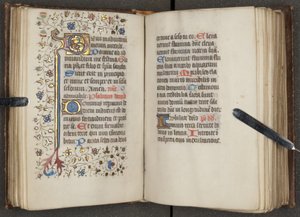 Stundenbuch, ca. 1450 (Tinte auf Pergament) von Unbekannt