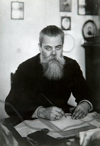 Boris Modzalevsky, russischer Philologe, frühes 20. Jahrhundert von Unbekannt