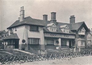 Bournville: Cottages in Holly Grove von WA Harvey, ca. 1900-1902 von Unbekannt