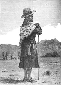 Bovane, der Swazi-Oberbefehlshaber, ca. 1880
