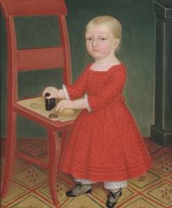 Junge mit blondem Haar