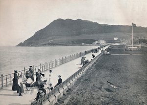 Bray - Die Promenade und Bray Head, 1895 von Unbekannt