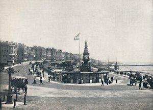 Brighton - Eingang zum Aquarium, zeigt den Kettenpier, 1895 von Unbekannt