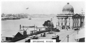 Brisbane River, Queensland, Australien, 1928 von Unbekannt