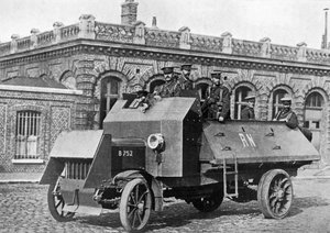 Britisches gepanzertes Fahrzeug, Erster Weltkrieg, 1914-1918, um 1920
