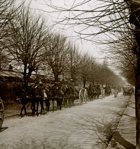 Britische Armee, Blérancourt, Nordfrankreich, ca. 1914-ca. 1918