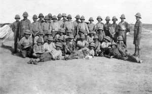 Britische Armee C-Gruppe Abteilung, Mesopotamien, Erster Weltkrieg, 1918