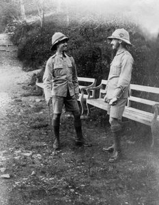 Britische Soldaten, Chakrata, Indien, 1917