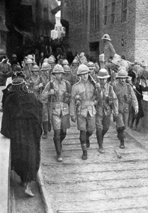 Britische Truppen auf dem Weg nach Bagdad, Erster Weltkrieg, 1917