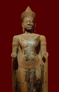 Buddha Khmer-Kunst, Post-Angkor-Periode, 16. Jh. von Unbekannt