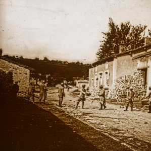 Bau von Verteidigungen, 1914-1918