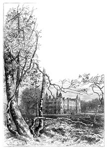 Burleigh House Gärten, Stamford, Lincolnshire, 1900