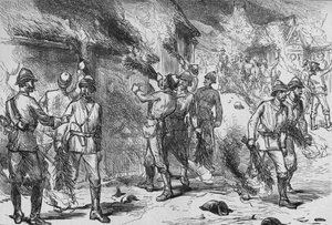 Brand von Coomassie, um 1880 von Unbekannt