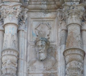 Büste von Francisco Pizarro von Unbekannt
