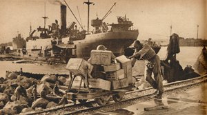 Geschäftiges Treiben in Bengasi, 1943