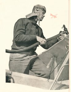 C.W.A. Scott spricht mit London: Wenn Sie ein Nachtflieger sind, starten Sie mit Booths, um 1935 von Unbekannt