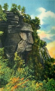 Caesars Head, Höhe 3.227 Fuß, höchster Punkt in South Carolina, 1942 von Unbekannt