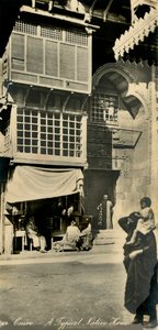 Kairo - Ein typisches einheimisches Haus, ca. 1918-1939 von Unbekannt