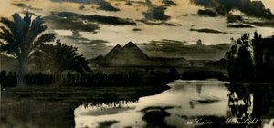 Kairo - In der Dämmerung, ca. 1918-1939