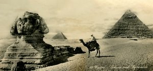 Kairo - Sphinx und Pyramiden, ca. 1918-1939