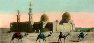 Kairo: Die Khalifa-Gräber, um 1918-1939 von Unbekannt