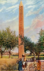 Kairo: Der Obelisk von Eliopolis, ca. 1918-ca. 1939 von Unbekannt