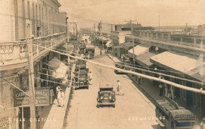 Calle Castillo, Cienfuegos, Kuba, um 1900 von Unbekannt