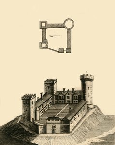 Schloss Cambridge, ca. 1783 von Unbekannt