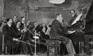 Camille Saint-Saens, französischer Komponist, Musiker und Dirigent, 1910