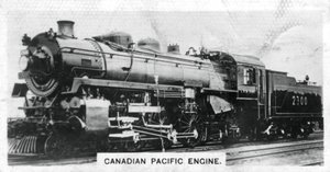 Kanadische Pazifik-Passagierlokomotive, Kanada, um 1920er Jahre von Unbekannt