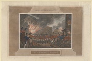 Eroberung und Verbrennung der Stadt Washington