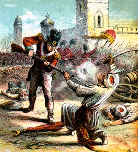 Eroberung von Seringapatam, 1799 von Unbekannt