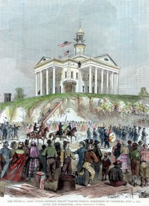 Eroberung von Vicksburg, Mississippi, durch die Unionsarmee, Amerikanischer Bürgerkrieg, 4. Juli 1863 von Unbekannt