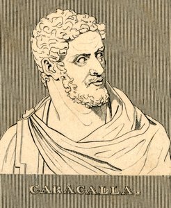 Caracalla, 188-217 n. Chr., 1830 von Unbekannt