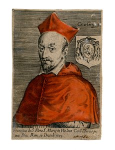 Kardinal Francesco Sforza, italienischer Priester, 16. Jahrhundert von Unbekannt