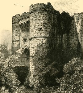 Carisbrooke Castle, 1898