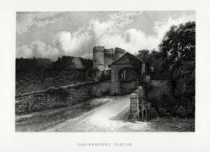 Carisbrooke Castle, Newport, Isle of Wight, 1896 von Unbekannt