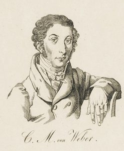 Carl Maria von Weber 1786-1826, nach 1821 von Unbekannt