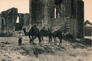 Karmeliter- und armenische Kirchen am Martinengo-Bastion, Famagusta, Nordzypern von Unbekannt