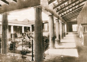 Casa degli Amorini Dorati, Pompeji, Italien, ca. 1900