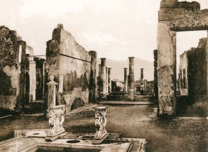Casa di Cornelio Rufo, Pompeji, Italien, ca. 1900er Jahre