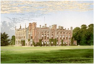 Cassiobury Park, Hertfordshire, Wohnsitz des Earl of Essex, ca. 1880
