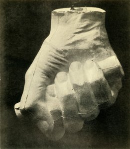 Abguss von Lincolns rechter Hand, 1860, 1930 von Unbekannt
