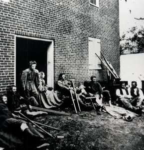 Opfer des amerikanischen Bürgerkriegs, 1861-1865 von Unbekannt