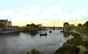 Caversham-Brücke, Berkshire, 20. Jahrhundert