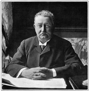 Cecil Rhodes, in England geborener südafrikanischer Unternehmer und Staatsmann von Unbekannt