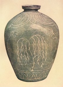 Celadon-Glasur, Korai-Dynastie, 1925 von Unbekannt