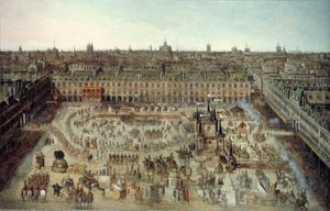 Feier des Ehevertrags zwischen Ludwig XIII. und Anna von Österreich